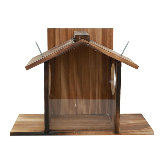 Outdoor Squirrel Feeder, Outdoor Squirrel House - Chipmunk Feeder, Squirrel Food For Backyard Squirrels, Holds Corn, Corn