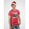 thumbnail image 2 of Retro Frogtown Record Store Christmas Graphic T-shirt Men's, 2 of 3