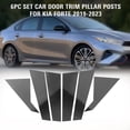 thumbnail image 2 of Three T Car Auto Puerta lateral Ventana Pilar Postes Cubierta Trim para KIA Forte 2019 2020 2021 2022 2023 Sedan, 2 of 5