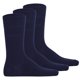 thumbnail image 1 of bugatti calcetines de hombre, paquete de 3 - Calcetines Algodón Suave Uni Basic Azul oscuro 43-46, 1 of 3