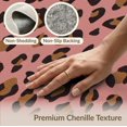 thumbnail image 6 of ODIKA Print Spotted Bordered Frame Zebra Decoration Pink Leopard Cheetah Playful Non-Slip Chair-Friendly for Home Office, Gaming Room, Under Desk, 6 of 7