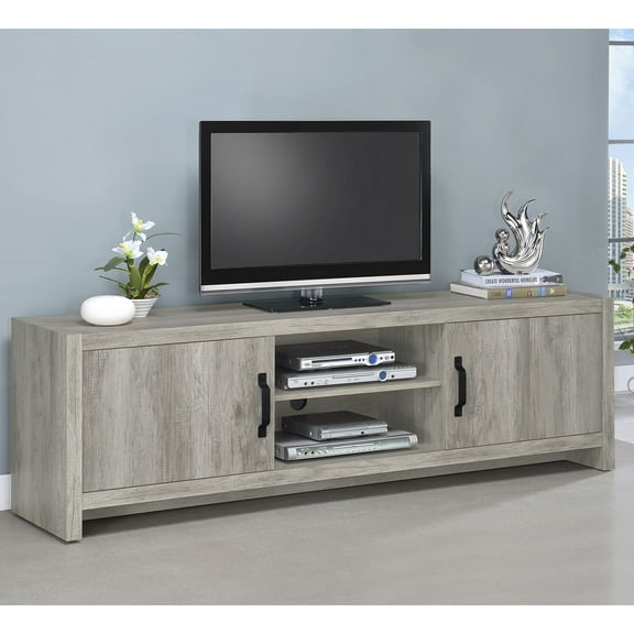 Conifer Grey Driftwood 71-inch TV Stand