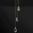 thumbnail image 3 of E11073-122BKPG-ET2 Lighting-Pebble - 39W 4 LED Pendant-4.75 Inches Tall and 8 Inches Wide, 3 of 5