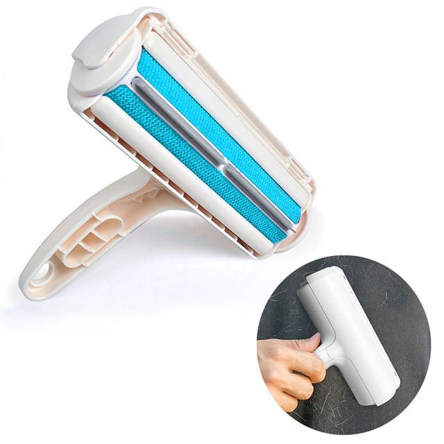 Cepillo quitapelos para mascotas, cepillo para quitar el pelo, cepillo mágico reutilizable para el pelo, rodillo para el pelo de mascotas, removedor de pelo (ropa/sofá/coche/cama/alfombra)