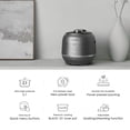 thumbnail image 3 of CUCHEN CRT-RPK0641MUS | 2.1 Ultra High-Pressure Induction Heating Rice Cooker 6 Cup (Uncooked) | Full Stainless Power Lock System | Auto Steam Clean | Voice Guide | Made in Korea | Dark Silver, 3 of 9