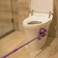 thumbnail image 6 of Triangular Cleaning Mop Shower Scrubber with Long Handle Adjustable Spin Scrubber Tool Handheld Bathroom Scrubber For Tub Tile Floor Wall And Kitchen, 6 of 7