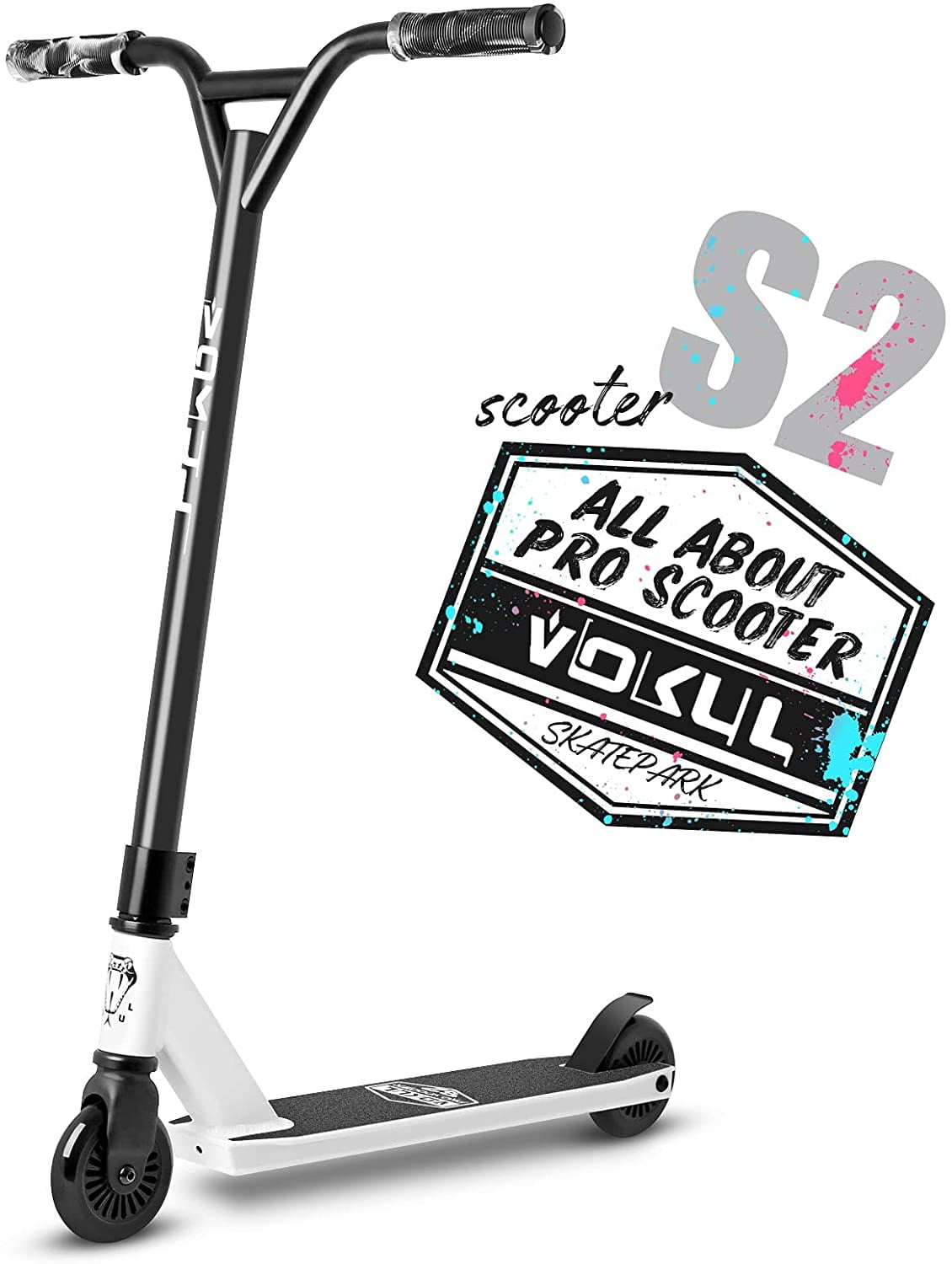 BesBuy S2 Pro Scooters Stunt Scooter Complete Trick Scooter for Kids 6 Years and Up, Teens