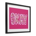 thumbnail image 2 of Stupell Industries Modern Okay Cherry Cake Black Framed Print Under Glass, 16 x 13, by Ziwei Li, 2 of 8