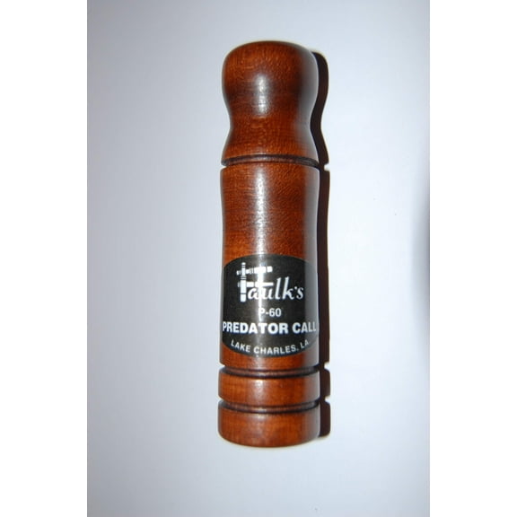 Faulk’s P-60 Predator Call – Realistic Hunting & Wildlife Call, Brown