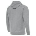 thumbnail image 3 of Men's-Antigua Heather Gray Kansas City Chiefs St. Patrick's Day Victory Pullover Hoodie, 3 of 4