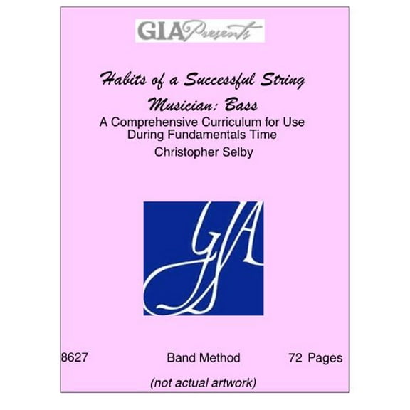 Pre-Owned G-8627 - Habits of a Successful String Musician - Bass, 9781622770939, 1622770935, Paperback, 8627 edition
