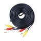 thumbnail image 2 of Cable de datos 3 RCA compuesto macho a macho Audio Video AV Cable para DVD TV, 2 of 7