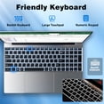 thumbnail image 6 of Chheart 2026 New 15.6 Inch Laptop Computer,16GB RAM,512GB SSD,M3 Processor(Beat N4020 up to 2.2 GHz),Windows 11 Pro,2-Year Warranty,Wifi 5 BT 4.2,Silver, 6 of 11