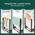 thumbnail image 4 of FUPOJH Upgraded Expandable Pot Rack Organizer, Iron, Kitchen Pot Racks, Pot Rack, Black, 37.8 inches, For Cookware, 4 of 8