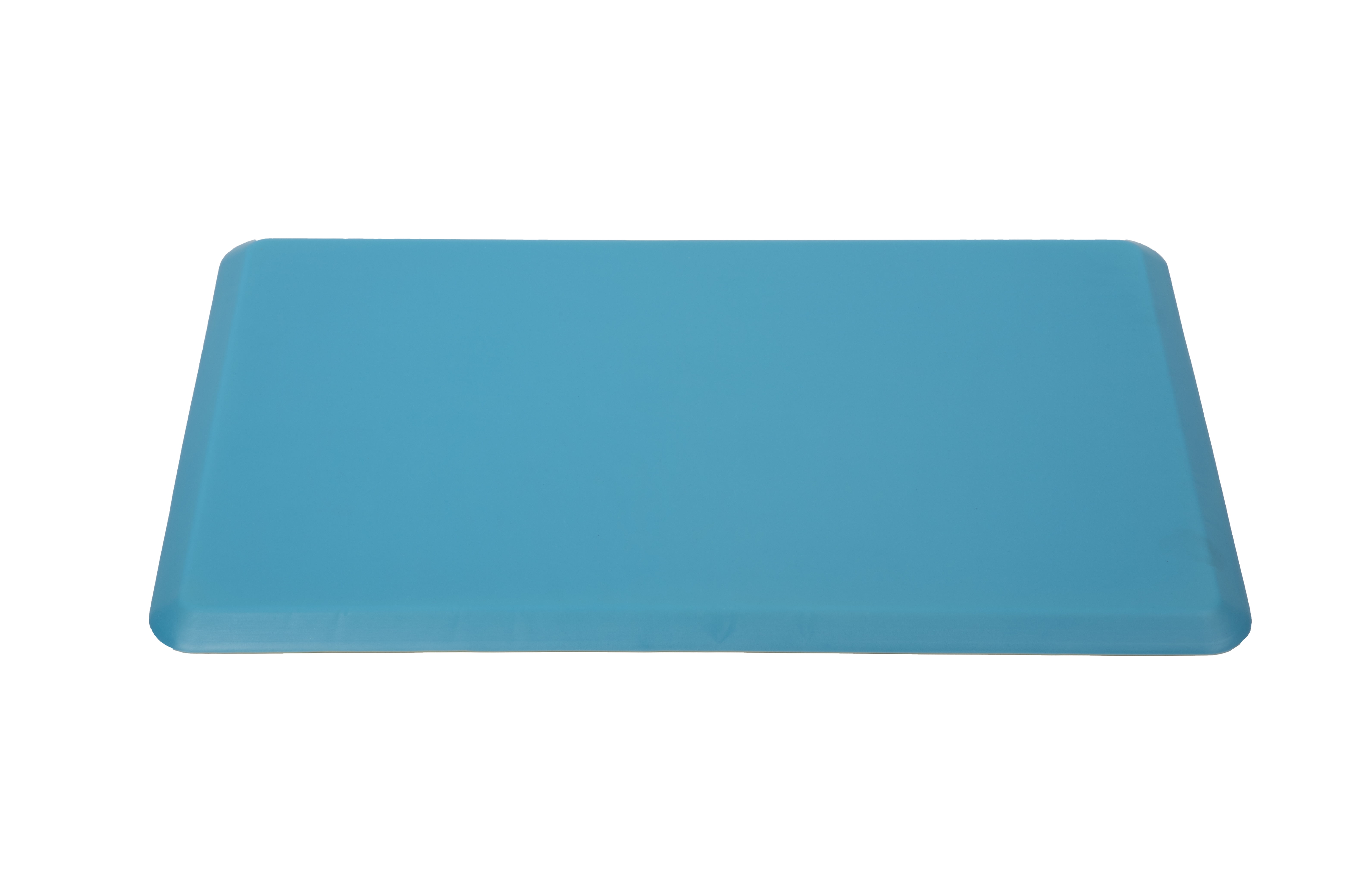 Mind Reader Anti Fatigue Foam Comfort Floor Mat Kitchen Standing Mat, 16.5" x 27", Blue