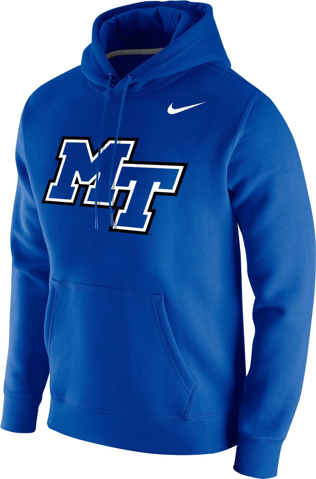 Nike - Nike Men's Middle Tennessee State Blue Raiders Blue Club Fleece Pullover Hoodie - Walmart 