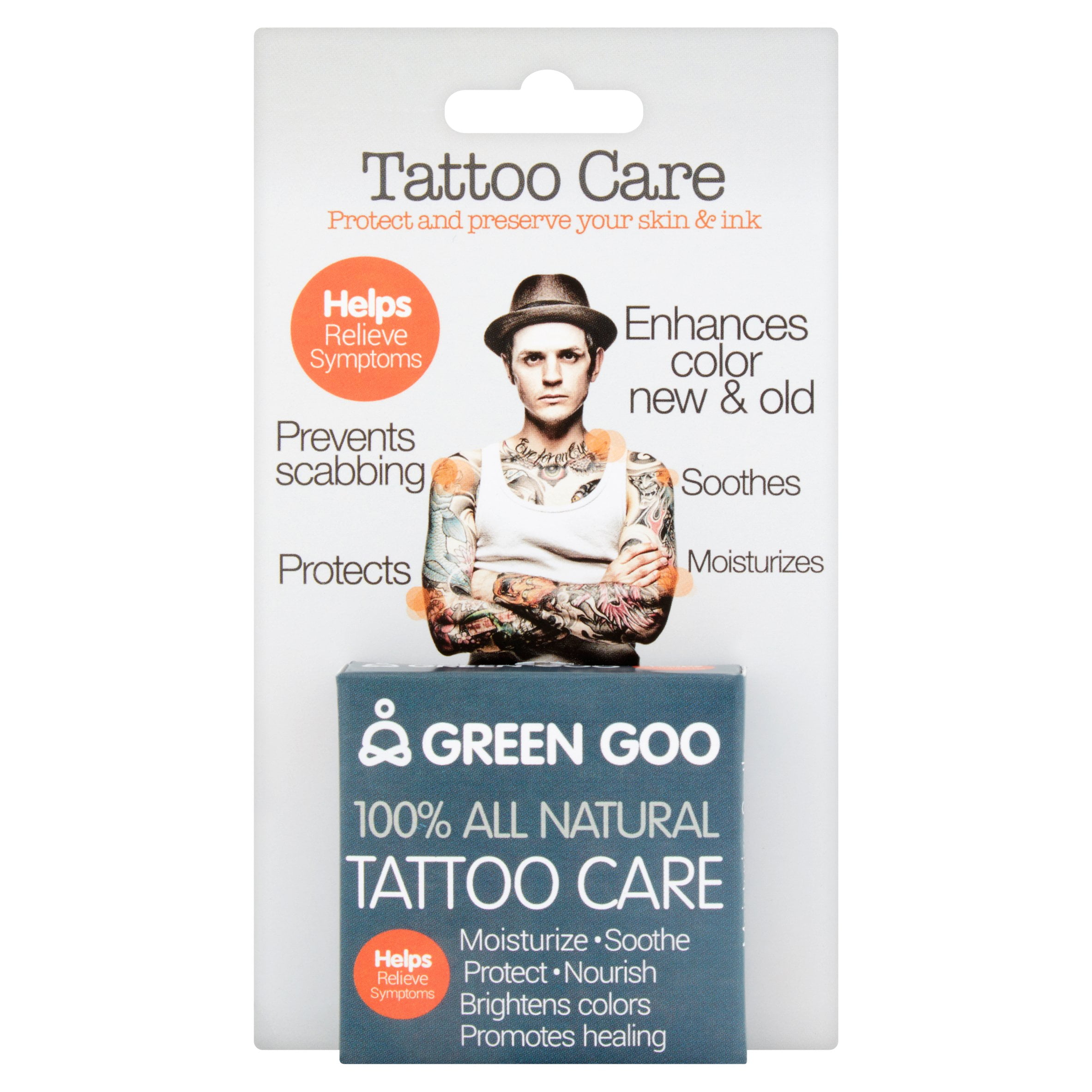 Green Goo 100 All Natural Tattoo Care, 7 oz