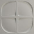 thumbnail image 5 of 19 5/8"W x 19 5/8"H Franklin EnduraWall Decorative 3D Wall Panel, Universal Pearl Metallic Sea Mist (Covers 2.67 Sq. Ft.), 5 of 6