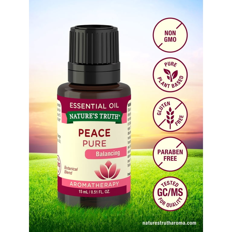 Peace Essential Oil Blend | 15 mL | 100% Pure & Undiluted | GC/MS