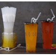 thumbnail image 3 of 300 Pcs Clear Flexible Plastic Straws. BPA-Free Disposable Bendy Straws. 10.2" Long and 0.23\' Diameter, 3 of 4