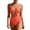 86-orange bikini sets for women, variant on Women High Cut Bikini Sets String Swimsuit Two Piece Underwire Bathing Suit Cut Out Cute Swimwear String Bikini Set Tie Side Halter Swimsuits Summer 2 Piece Bikini Bathing Suit Green,M