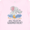 thumbnail image 4 of Inktastic Will You Be My Godmother? Boys or Girls Baby T-Shirt, 4 of 5