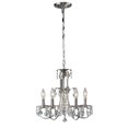 thumbnail image 2 of Z-Lite Pearl 5 Light Chandelier in Brushed Nickel, 2 of 2