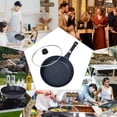 thumbnail image 3 of Frying Pan Nonstick Skillet Cookware: Skillet 12-inch Nonstick with Lid Stainless - Non Stick Cooking Frying Pan Induction Compatible - Handle Cool P, 3 of 7