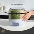 thumbnail image 5 of Thyme & Table 6 Section Rotating Plastic Food Storage Dispenser with Removable Drawer, White, 5 of 10