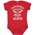 thumbnail image 3 of Inktastic Handpicked for Earth by My Abuelo in Heaven with Angel Wings Boys or Girls Baby Bodysuit, 3 of 5