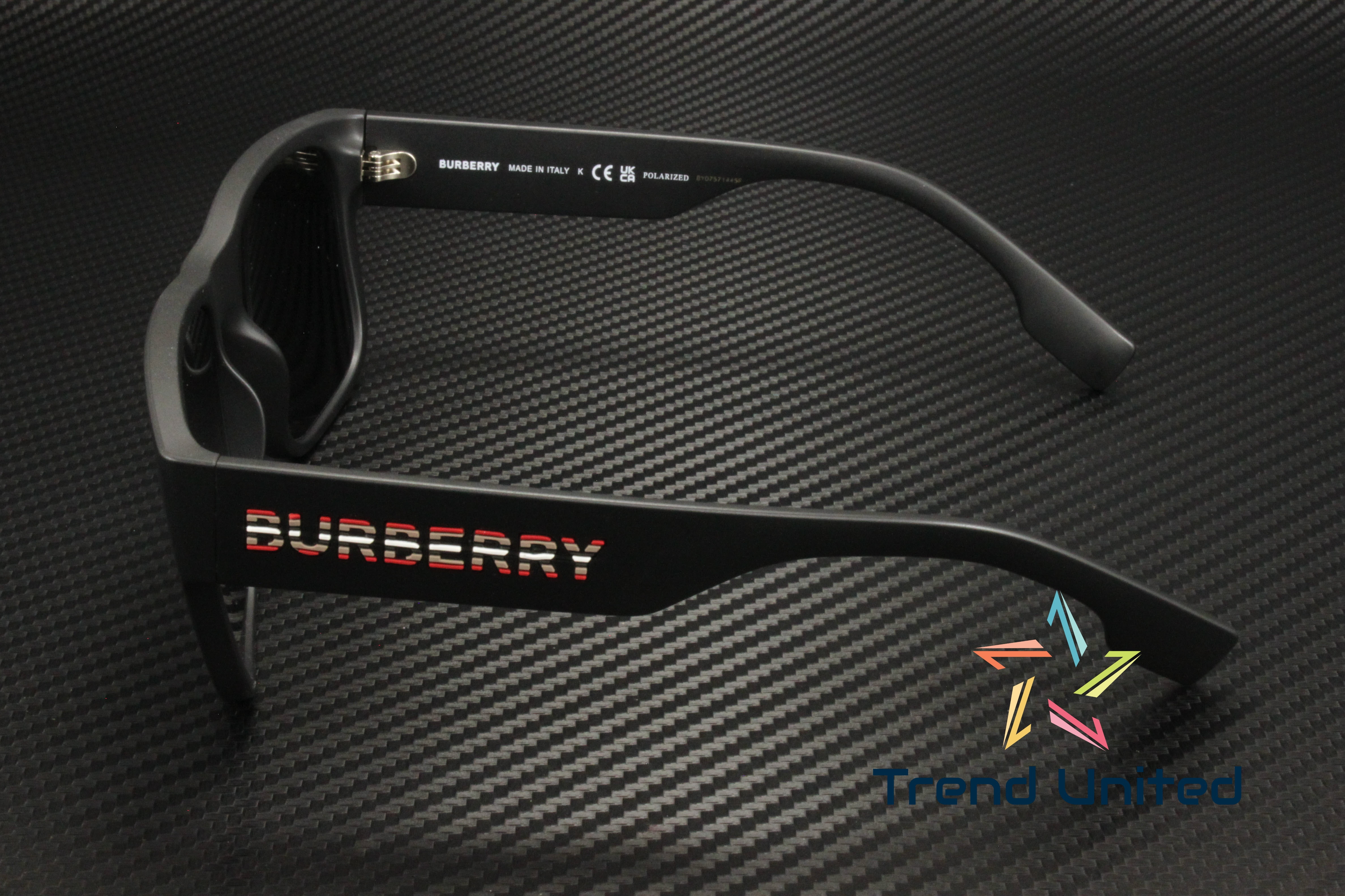 Burberry BE4358 346481 57mm Square Sunglasses Men's Black