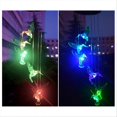 thumbnail image 4 of Hummingbird Outdoor Solar Lights, Solar Wind Chime Lights,Green, 4 of 5