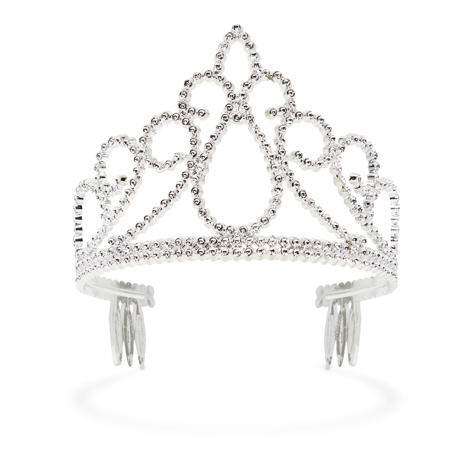 Silver Diamond Tiara Crown  for 18'' dolls by American Fashion World New 