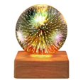thumbnail image 4 of CNKOO Magic Crystal Lamp 3D Crystal Ball Night Light 3D Crystal Ball Led Night Light  Fireworks Model, 4 of 6