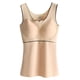 thumbnail image 1 of Sonducket Ropa interior térmica de invierno para mujer, Top de alta elasticidad para mantener el calor, chaleco básico adelgazante informal, accesorio de Camisetas sin mangas Color de piel XL Sonducket  AP013374-06, 1 of 6
