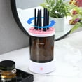 thumbnail image 4 of Automatic Spinning Makeup Brush Cleaner Machine with USB Power, Large Capacity for All Brush Sizes, Compact Design for Travel, Includes Dustproof Storage & Drying Function - Model HZS-888, 4 of 5