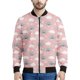 thumbnail image 3 of Chaqueta con cremallera y estampado 3D de animales de dibujos animados para hombre, chaqueta informal de calle con cremallera, sudadera estilo aviador para primavera y otoño, 3 of 5