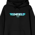 thumbnail image 2 of Renfield Movie Logo Long Sleeve Black Adult Hooded Sweatshirt-XXL, 2 of 4