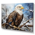 thumbnail image 2 of Designart "The Prismatic Majesty Of The Bold Eagle IV" Animals Eagle Wall Decor, 2 of 7