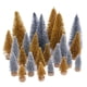 thumbnail image 3 of Mini árbol de Navidad de fibra de Sisal, 5-16cm, pino helado, bricolaje, artesanía, decoración de mesa de fiesta de Navidad, adornos de Navidad, 5 uds., 3 of 4
