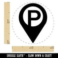thumbnail image 2 of P Parking Map Location Icon Rubber Stamp for Scrapbooking Crafting Stamping - Mini 1/2 Inch, 2 of 7