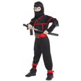 thumbnail image 5 of Disfraz de Ninja japonés Purim Boy, disfraz de guerrero samurái enmascarado, traje de semana, disfraz de carnaval, vestido de fiesta elegante de Halloween, 5 of 5
