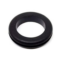 Dangoodbuy Push-in Grommet - SBR Rubber- Fits Hole Size 1 1/2" Inch, Inner Diameter 1 1/4", Fits Panel Thickness 1/8" (2 Pack)