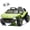 Green, variant on Conchico 12V Kids Powered Ride-On Toy Car with 2.4G RC, Cute & Curvy Body, Trunk, LED Headlights, Bluetooth, USB, Music, For kids 3-5, Green