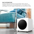 thumbnail image 4 of Kanto SUB8 8-inch Sealed Powered Subwoofer (Matte White), 4 of 8