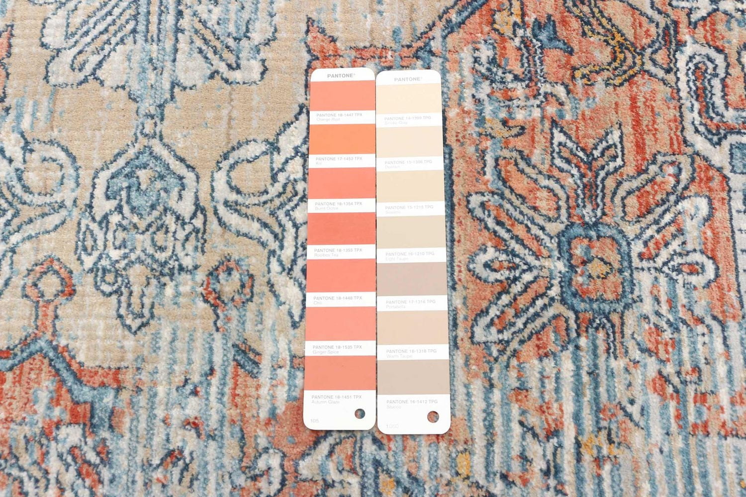 ECARPET Traditional Distressed Ultra Soft Area Rug Bahama Heriz Collection