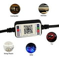 thumbnail image 2 of Injueey Tira de luces LED de 1 ~ 5M, decoración WIFI RGB, lámpara inteligente, luz LED 5050, USB, compatible con Bluetooth, WIFI, aplicación Iluminación y accesorios Epoxy wasserdicht 5m RGB, 2 of 6