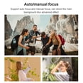 thumbnail image 3 of Xirurus 4K Digital Camera for Students and Teens, 64MP 2.83 Inches / 7.18 cm Screen Point and Shoot Vlogging Video Camera with 28X Digital Zoom, Built-in Flash and WiFi Connectivity, Black, 3 of 9