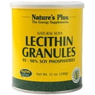Natures Plus Lecithin - Nature's Plus, Lecithin Granules, Natural Soya, 12 oz (340 g)