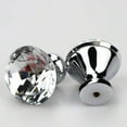 thumbnail image 3 of FACEGA 10Pcs Crystal Knob Stunning Crystal Glass Knob Adds Luxury to Furniture Glass Knob Silver Blue2, 3 of 4